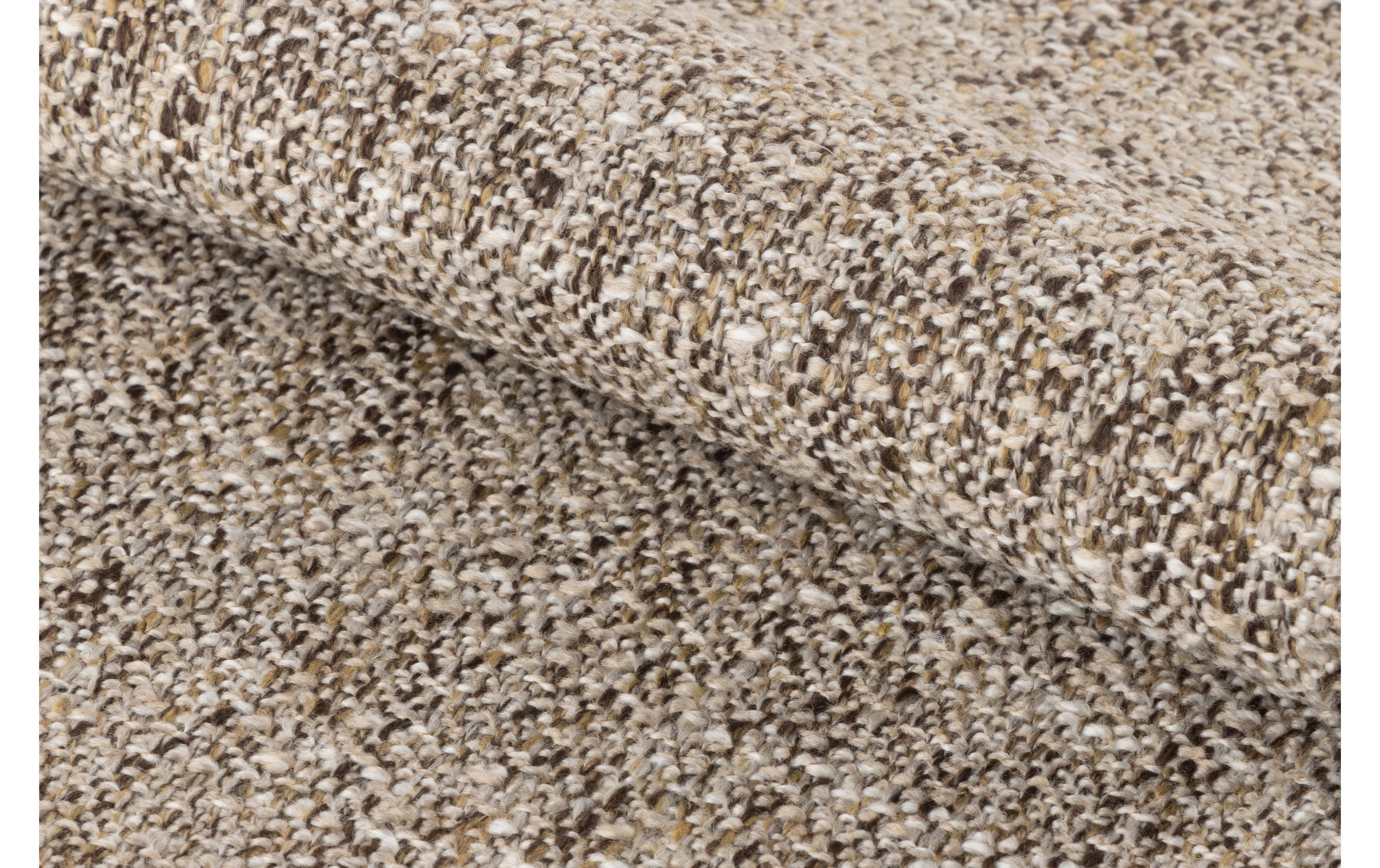 AC Design Sessel Elmont Eiche/Stahl, Beige