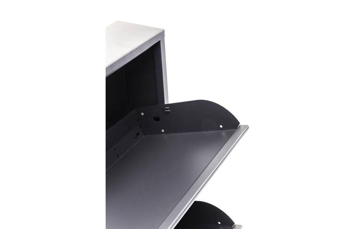 Kare Schuhschrank Caruso 100 x 50 cm, Anthrazit