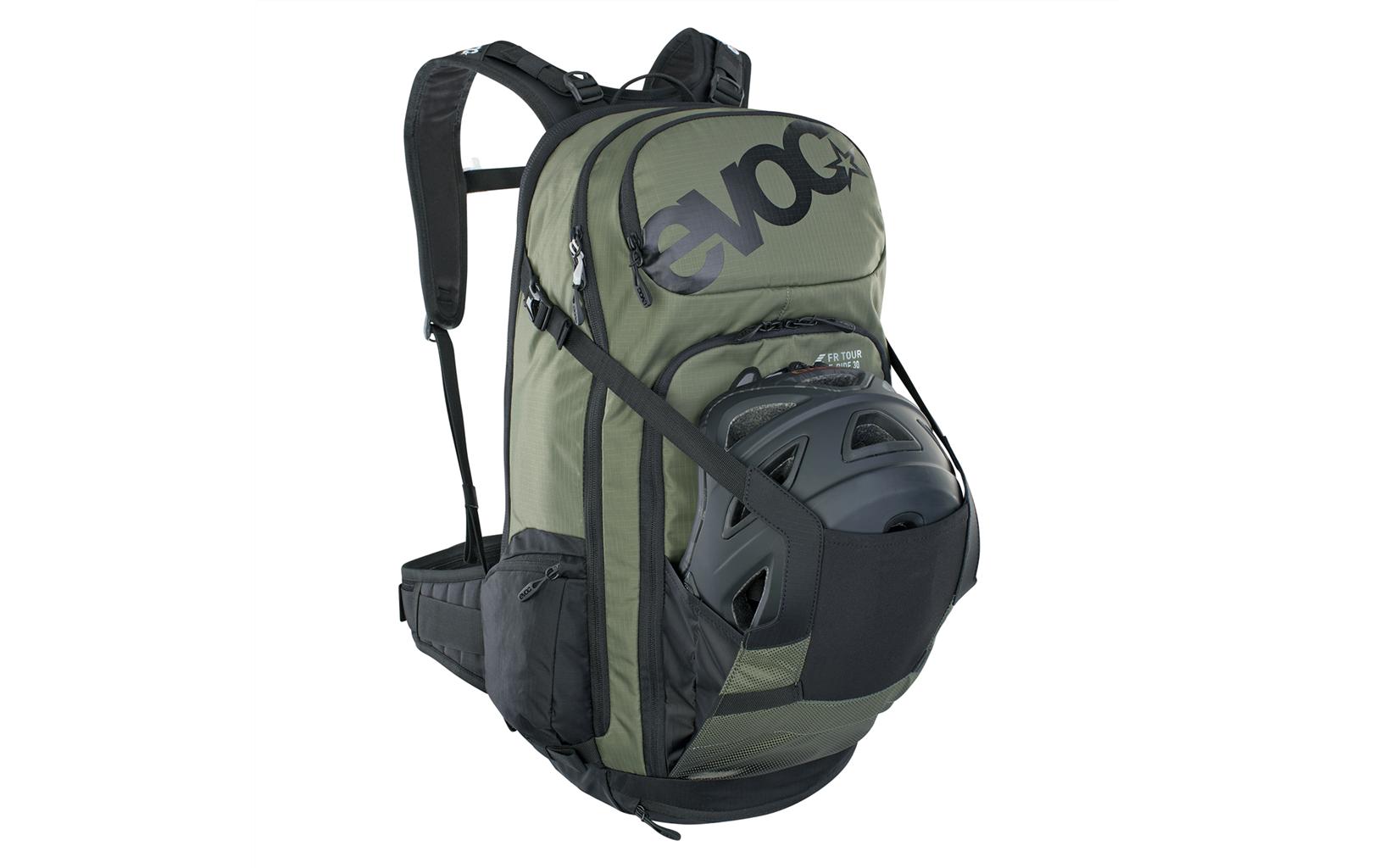 evoc Rucksack FR Tour E-Ride 30 l, Dark/Olive/Black evoc Rucksack FR Tour E-Ride 30 l, Dark/Olive/Black