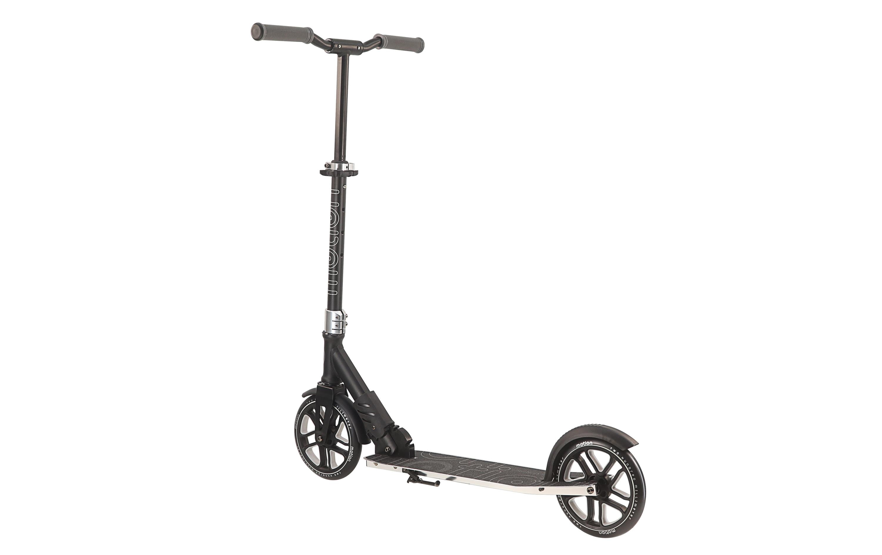 Motion Scooter Speedy, 200 mm, Silver / Black Motion Scooter Speedy, 200 mm, Silver / Black