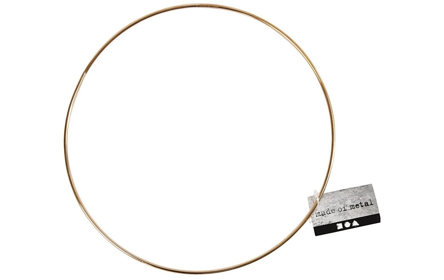 Creativ Company Metallring Ø 20 cm, Gold Creativ Company Metallring Ø 20 cm, Gold