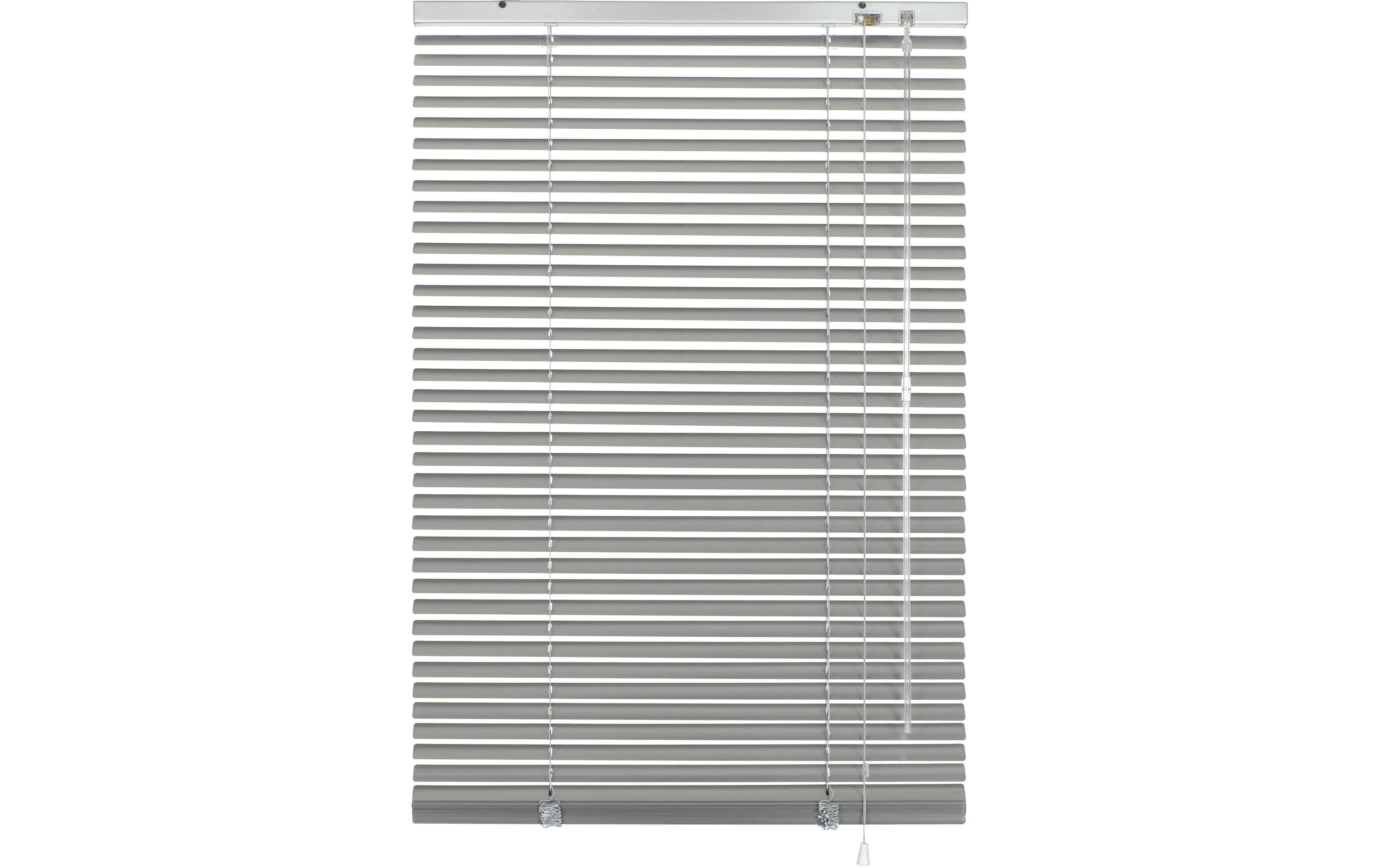 Gardinia Alu-Jal. 25 Klemm 80 x 220 cm, Silber