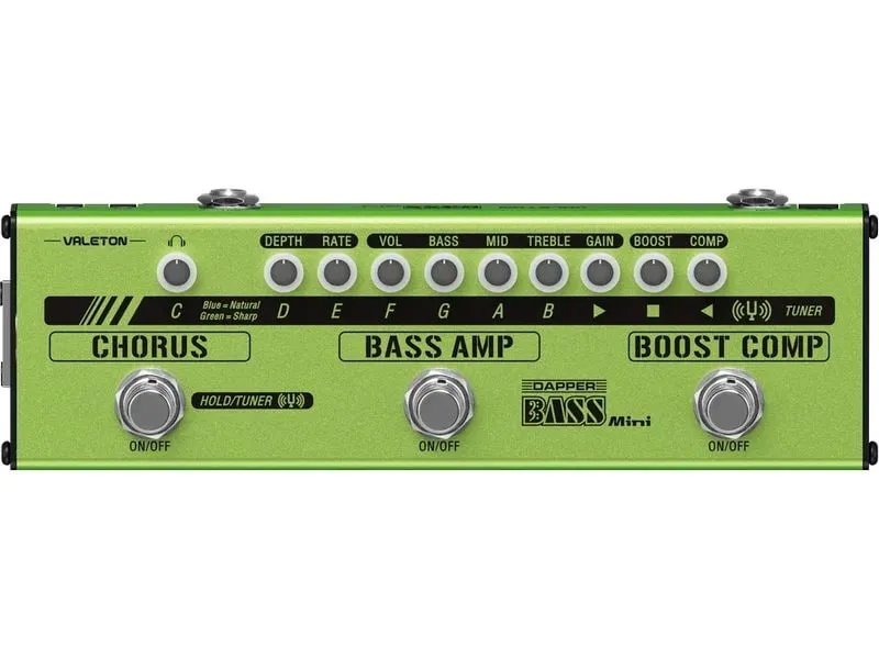 Valeton Dapper Bass Mini Multieffekt