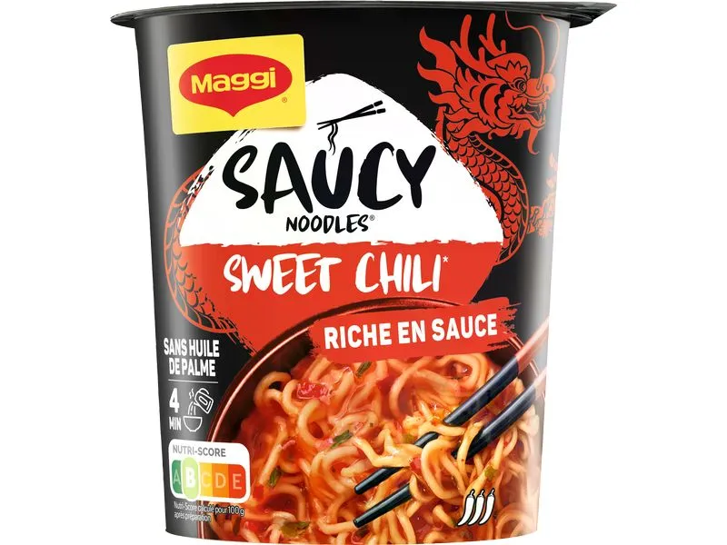 Maggi Fertiggericht Saucy Noodle Sweet Chili 75 g