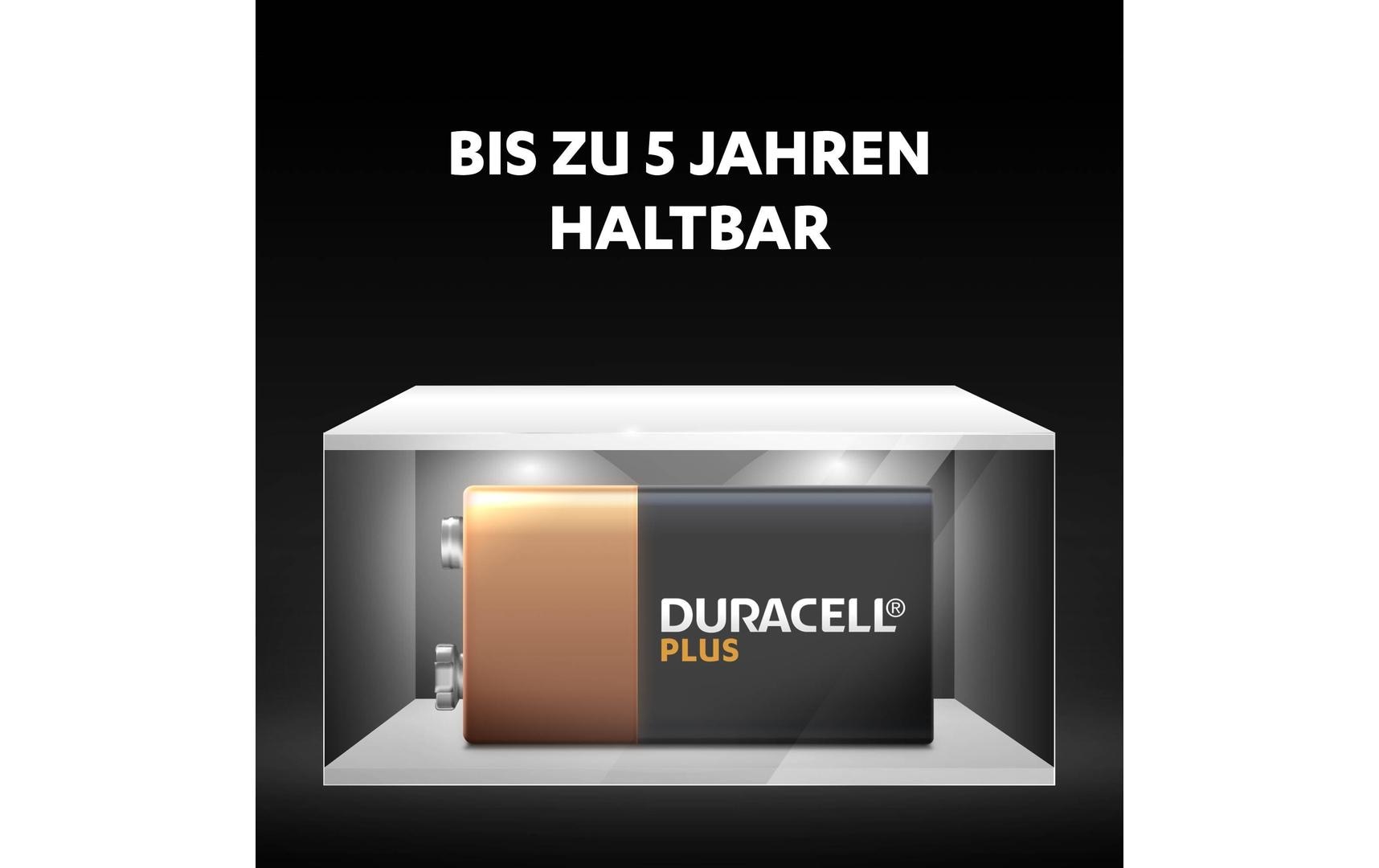 Duracell Batterie 9V Plus Power 1 Stück