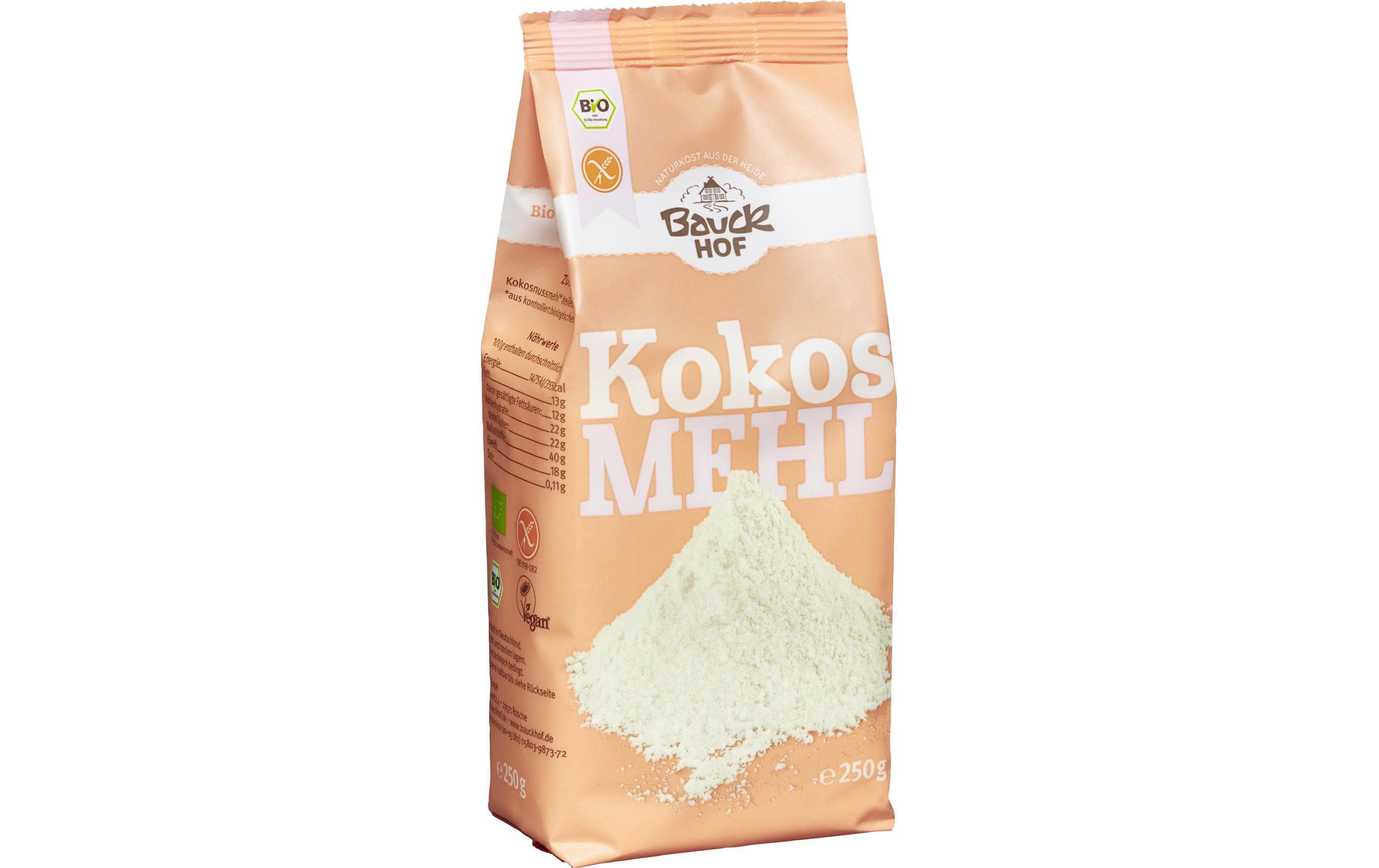 Bauck Mühle Bio Kokosmehl 250 g Bauck Mühle Bio Kokosmehl 250 g