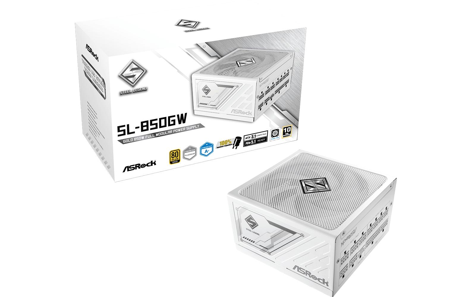 ASRock Netzteil SL-850GW Steel Legend 850 W