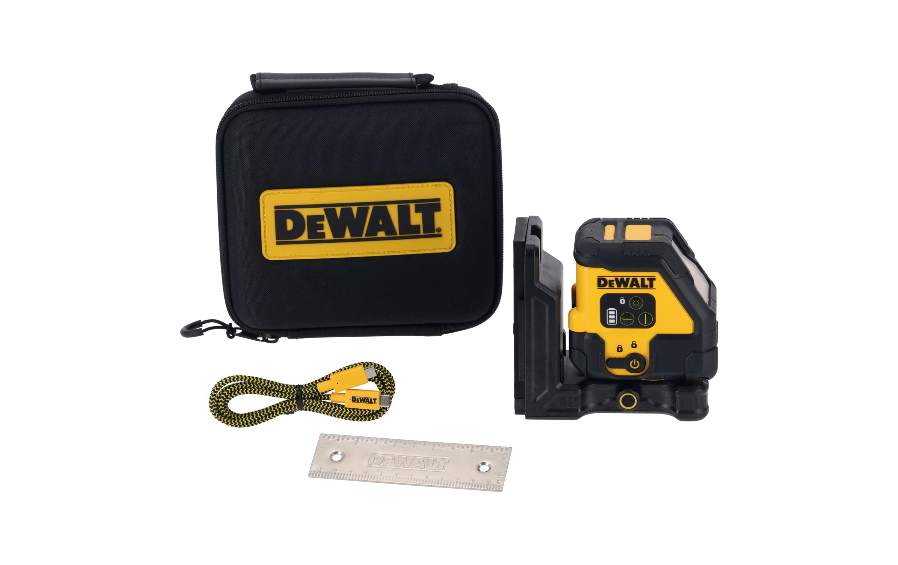 DEWALT Linienlaser mit integriertem Akku 30 m DEWALT Linienlaser mit integriertem Akku 30 m