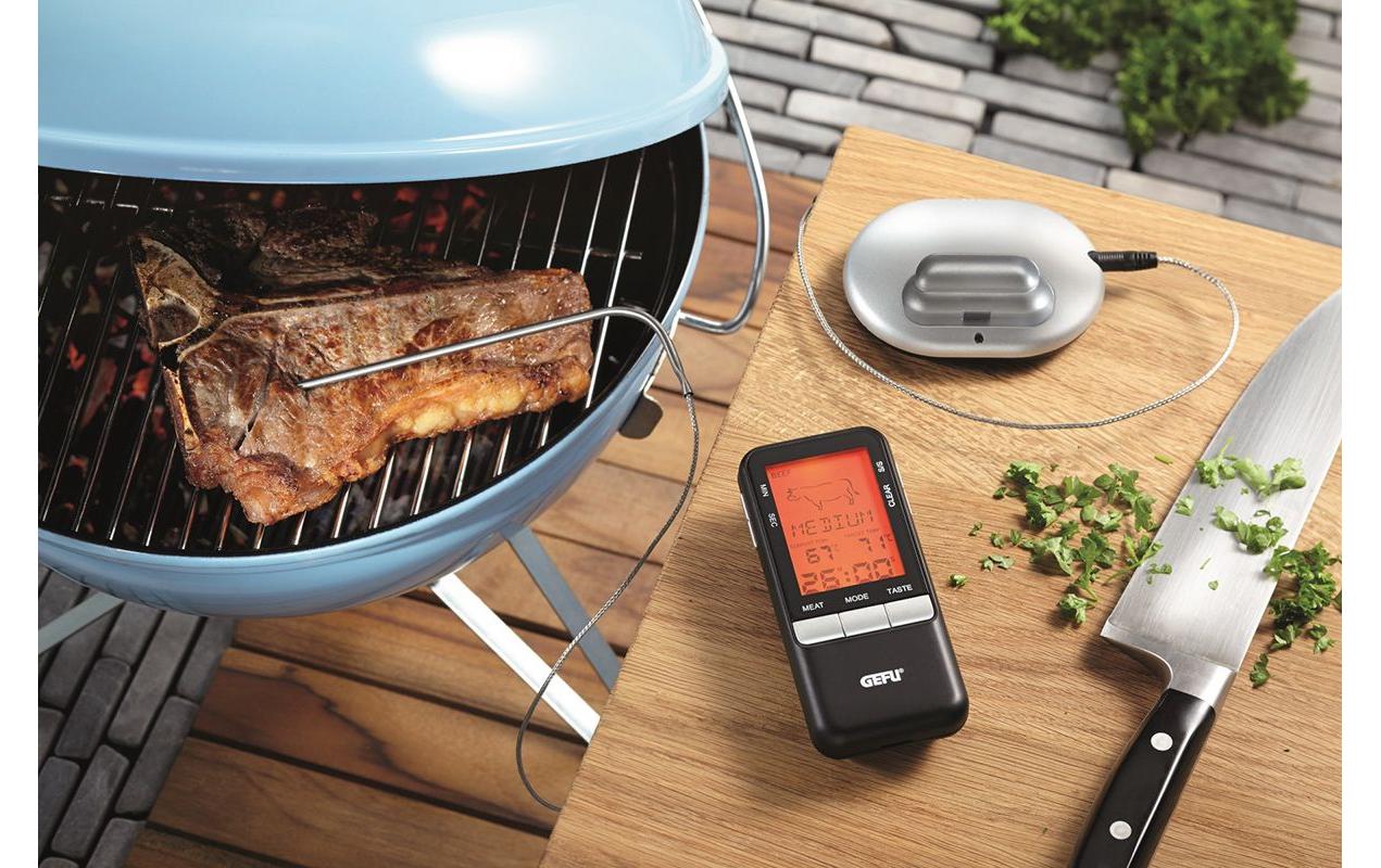 GEFU Fleischthermometer Digitales Funk-Bratenthermometer HÄNDI