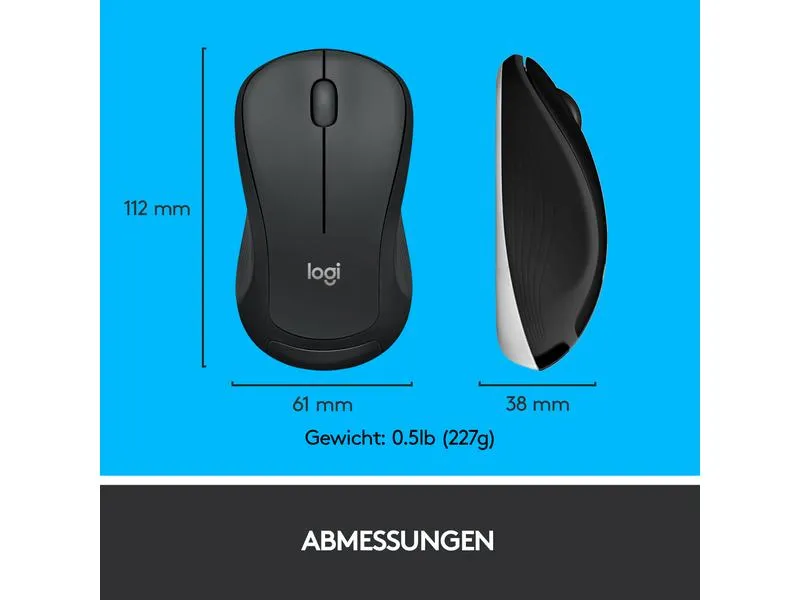 Logitech Tastatur-Maus-Set MK540 Advanced US-Layout, für Windows Logitech Tastatur-Maus-Set MK540 Advanced US-Layout, für Windows