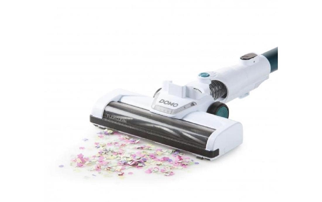 Domo Akku-Hand- und Stielsauger DO233SV Blau/Weiss