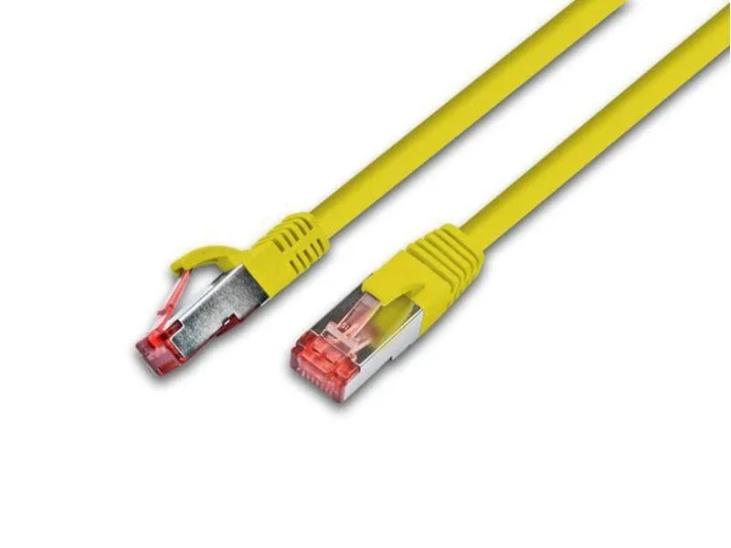 Wirewin Patchkabel RJ-45 - RJ-45, Cat 6, S/FTP, 0.5 m, Gelb Wirewin Patchkabel RJ-45 - RJ-45, Cat 6, S/FTP, 0.5 m, Gelb