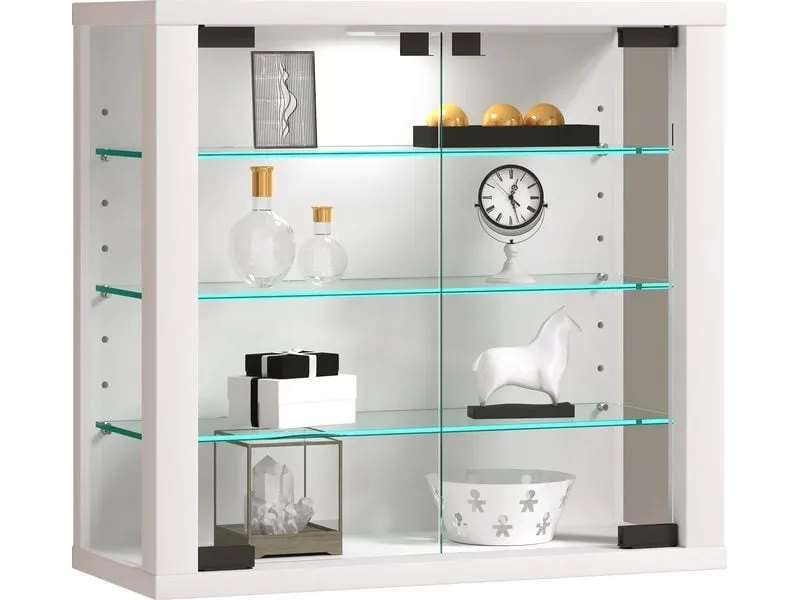 VCM Vitrine Vitrosa S 42.6 x 39.9 cm, Weiss VCM Vitrine Vitrosa S 42.6 x 39.9 cm, Weiss