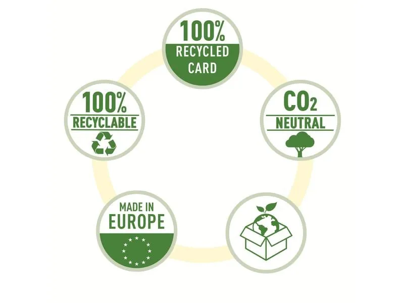 Leitz Hängeregister ALPHA Recycle Schwarz, 10 Stück Leitz Hängeregister ALPHA Recycle Schwarz, 10 Stück