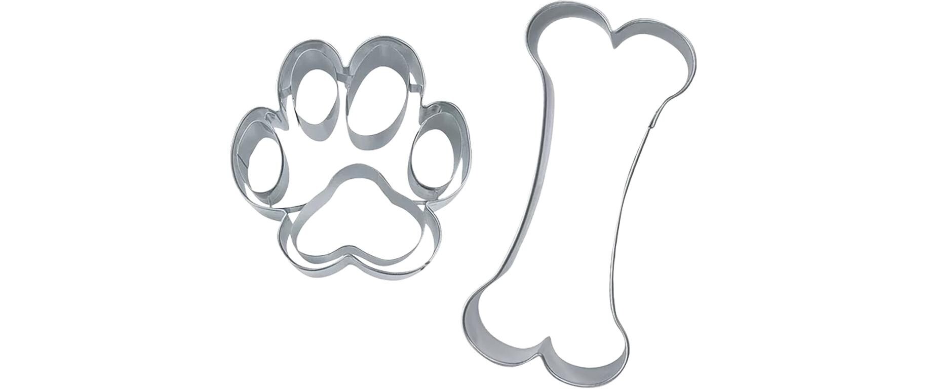 Städter Guetzli-Ausstecher Pfote, 2-teiliges Set