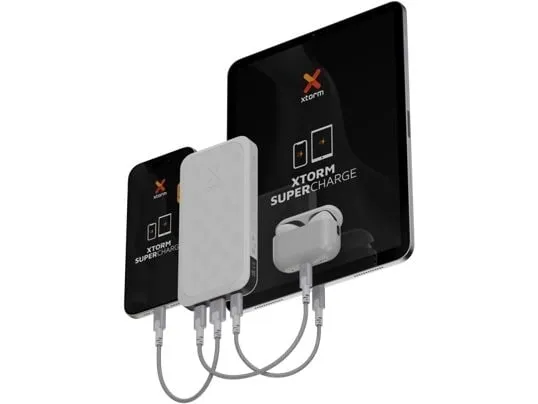 Xtorm Powerbank FS5100U 10000 mAh, Weiss Xtorm Powerbank FS5100U 10000 mAh, Weiss