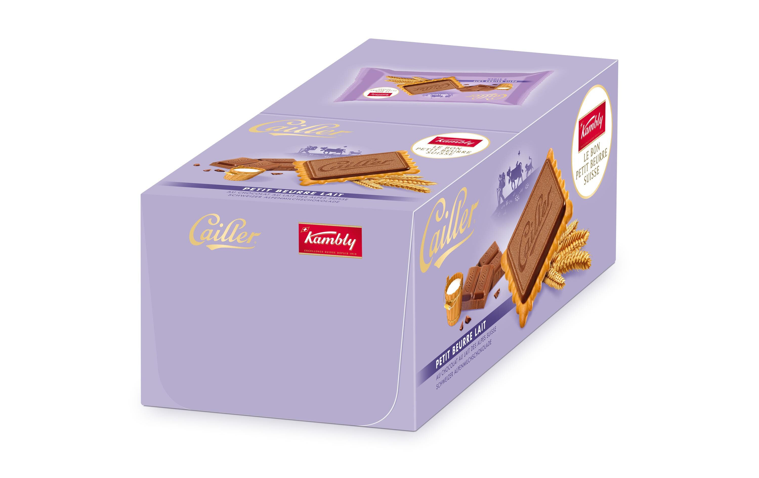 Kambly Guetzli Petit Beurre au Chocolat Lait 16 x 41 g