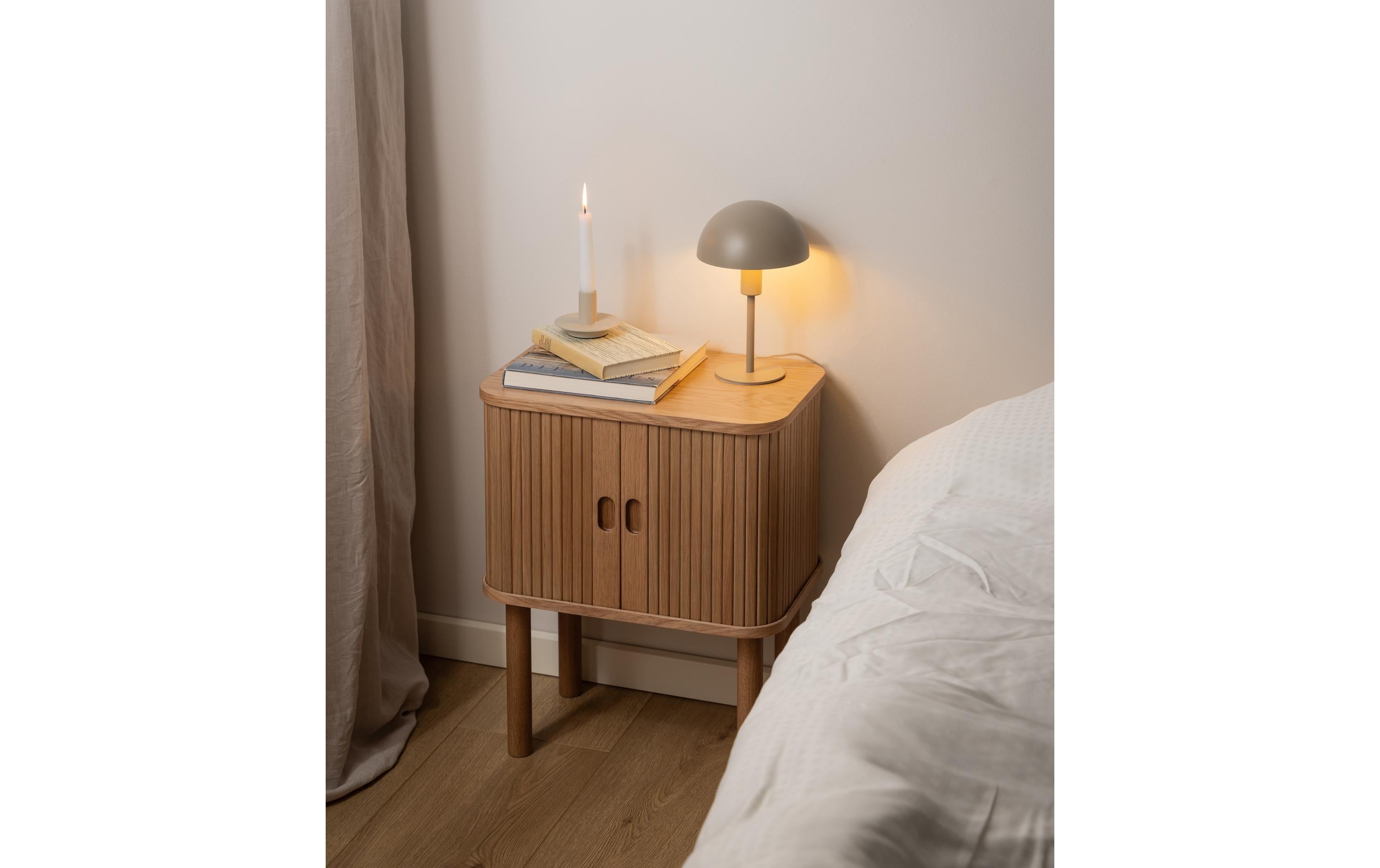 AC Design Nachttisch Langley 45 x 60 cm, Nature