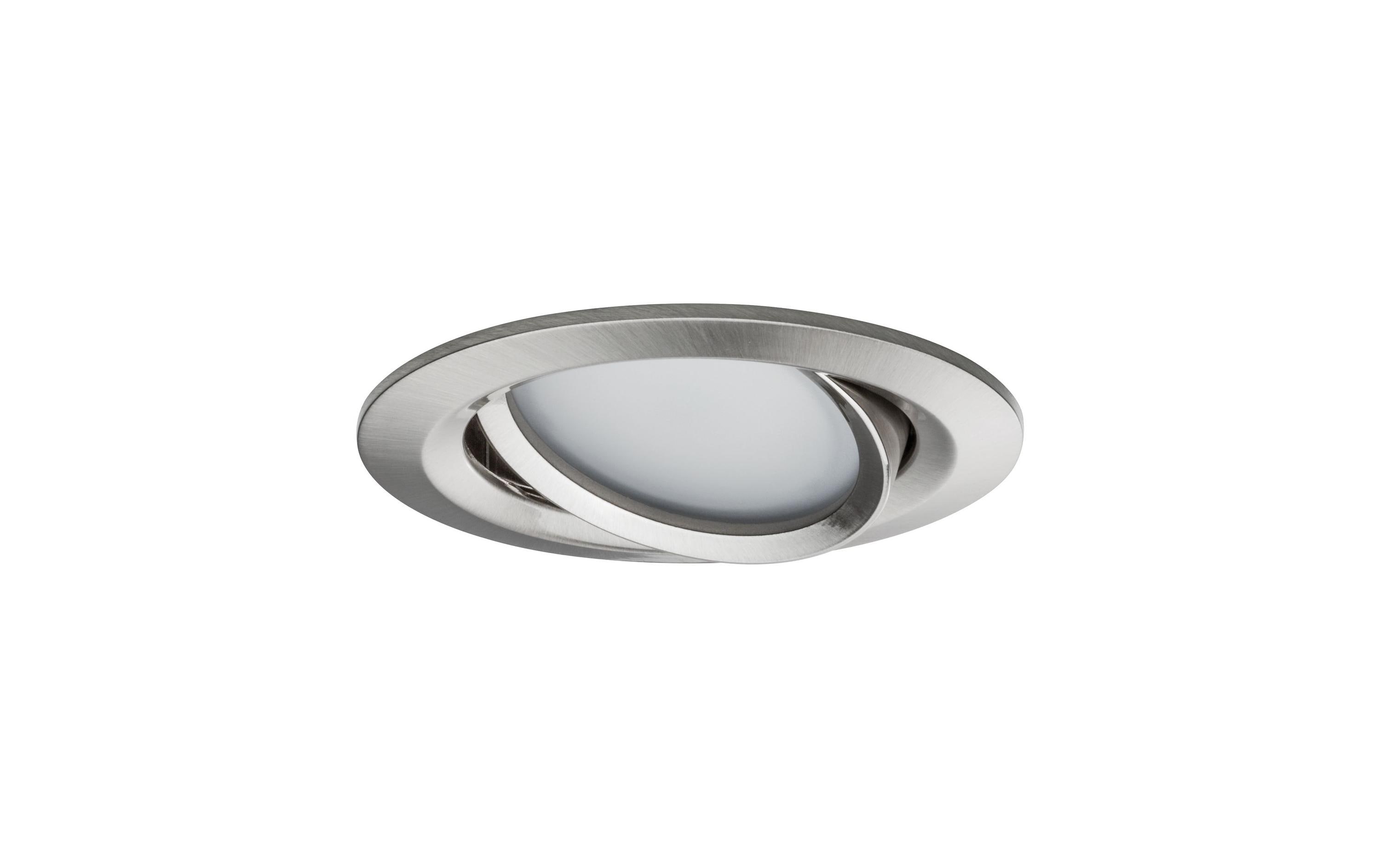 Paulmann Einbauspot Nova Plus Set, 3 x 6 W, 2700- 6500 K, Eisen