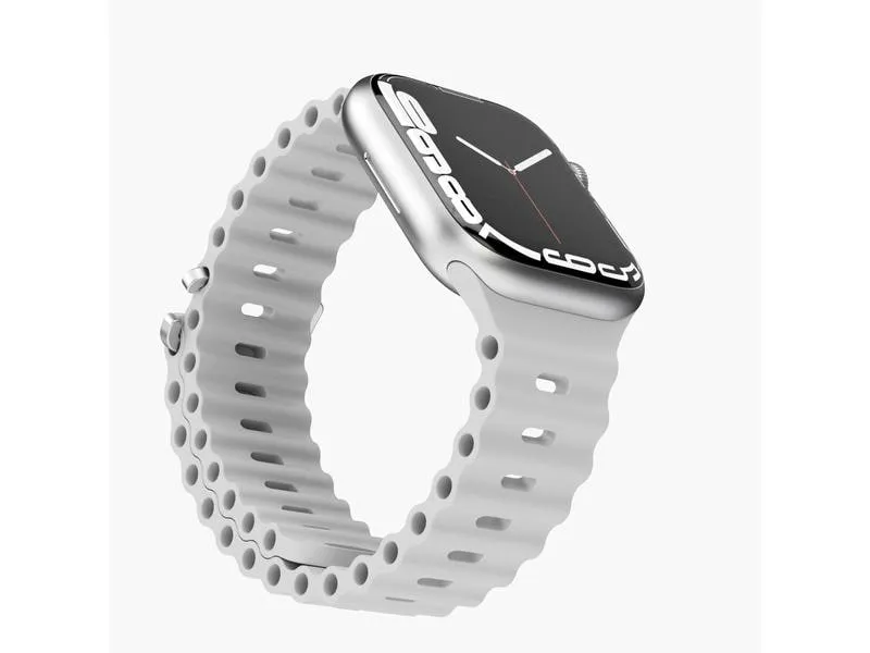 Vonmählen Wave Band Apple Watch 38/40/41 mm Light Gray Vonmählen Wave Band Apple Watch 38/40/41 mm Light Gray