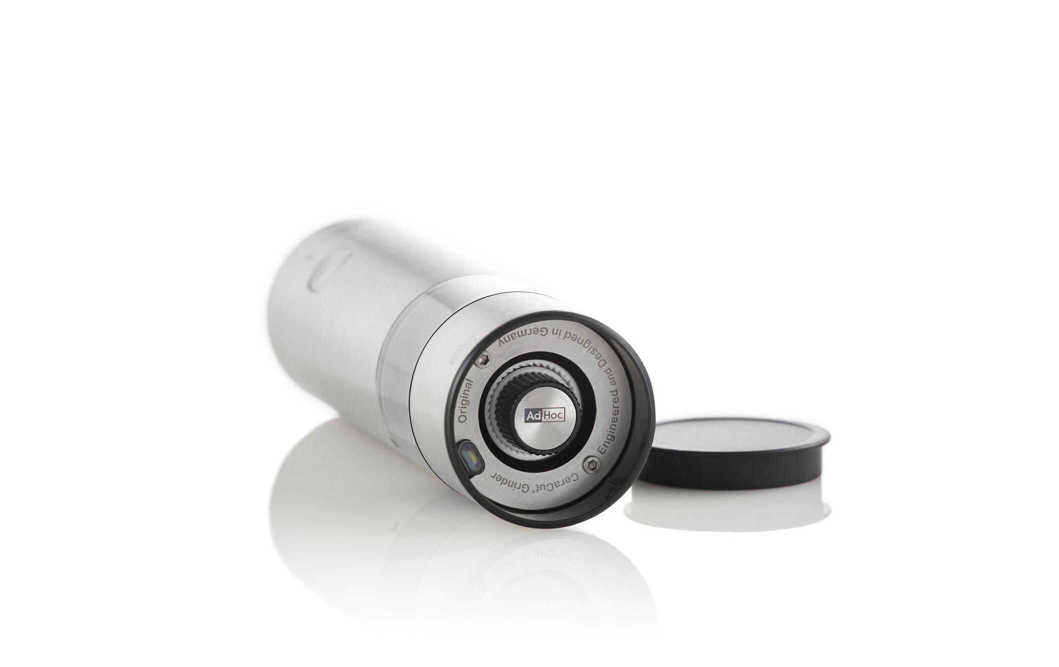 AdHoc Salz- und Pfeffermühle iMill 17 cm, Silber