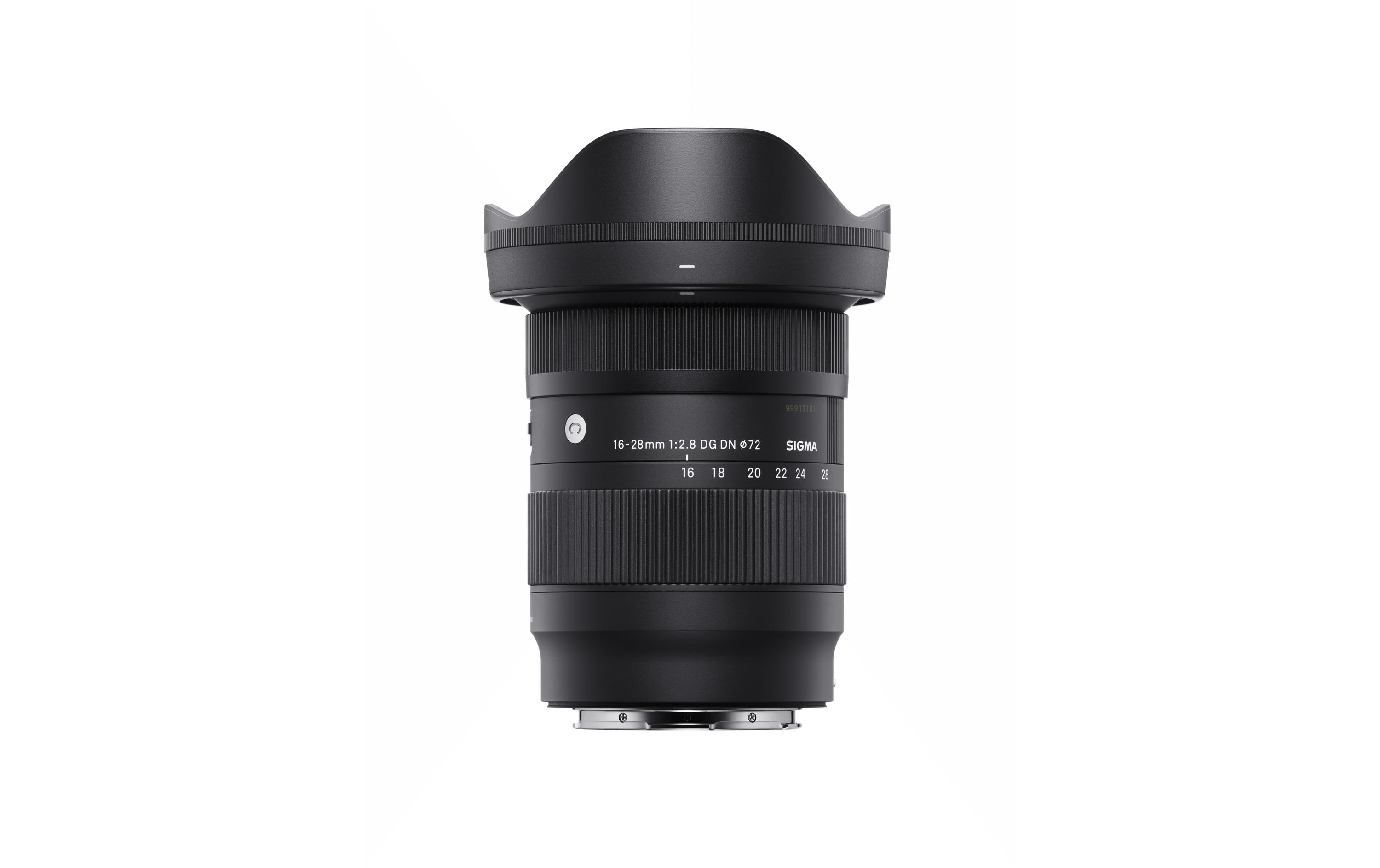 Sigma Zoomobjektiv 16-28mm f / 2.8 DG DN Contemporary E-Mount Sigma Zoomobjektiv 16-28mm f / 2.8 DG DN Contemporary E-Mount