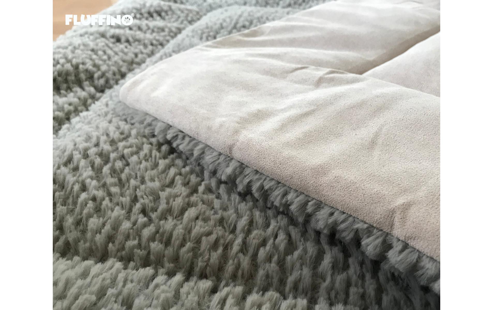 Fluffino Hunde-Decke S, Grau