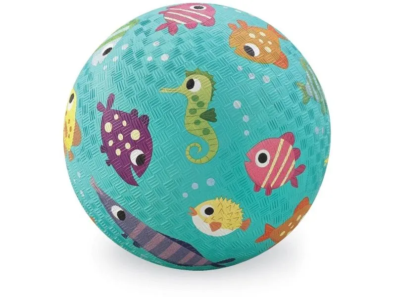 Crocodile Creek Ball Gummi, Fisch, 13 cm
