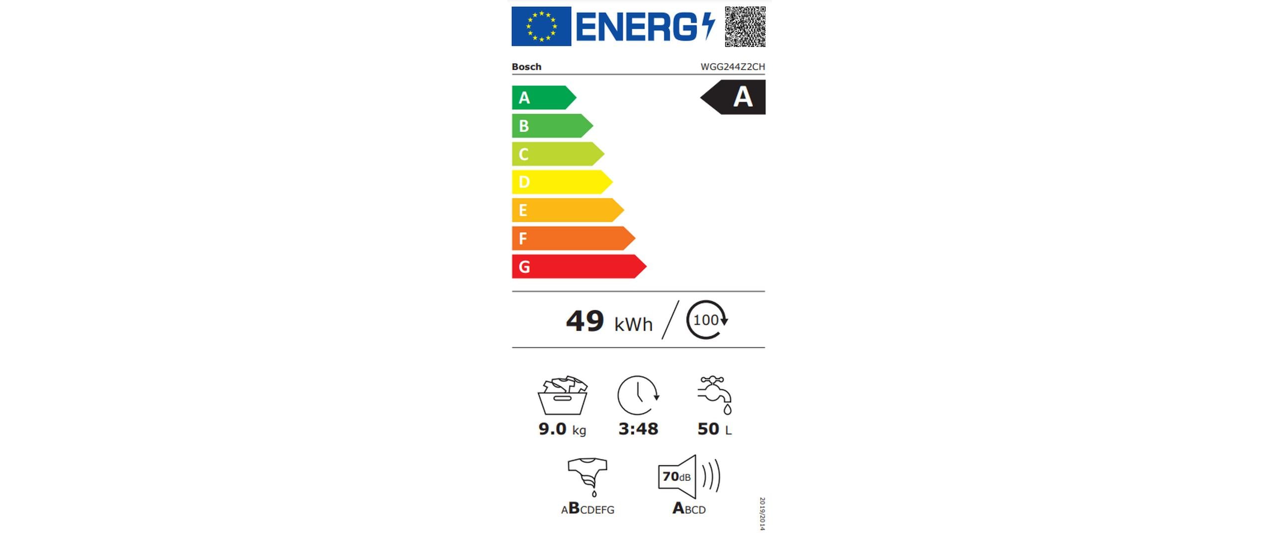 Bosch Waschmaschine WGG244Z2CH Links Bosch Waschmaschine WGG244Z2CH Links