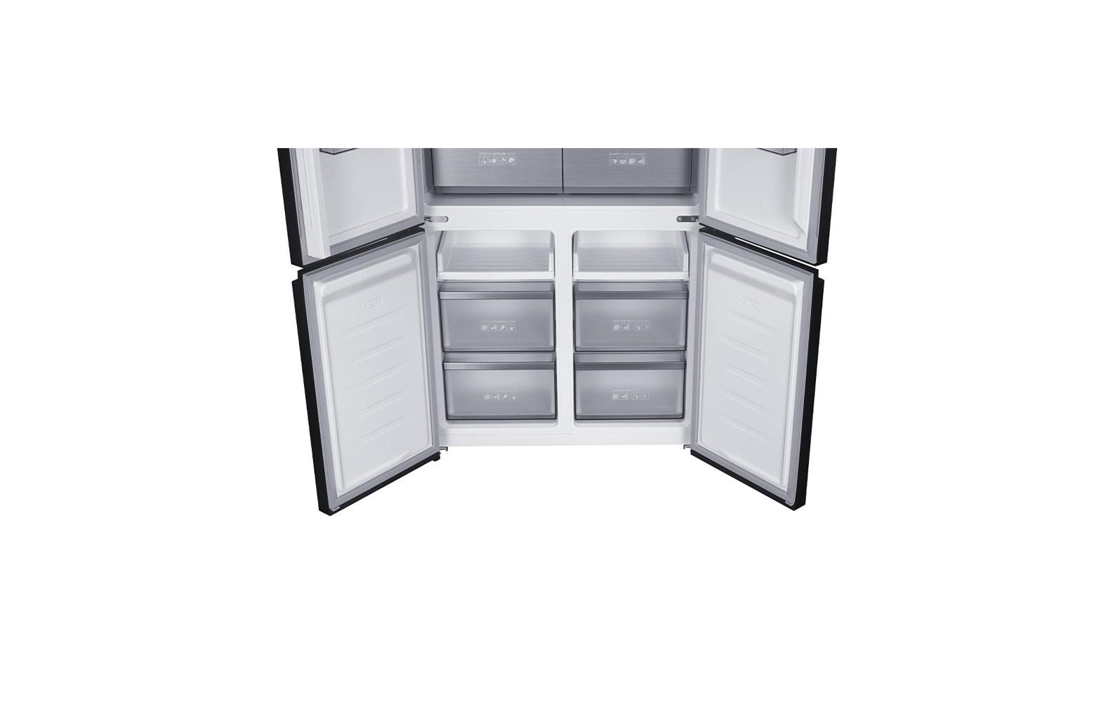 Kibernetik Foodcenter FCCD505NF Schwarz