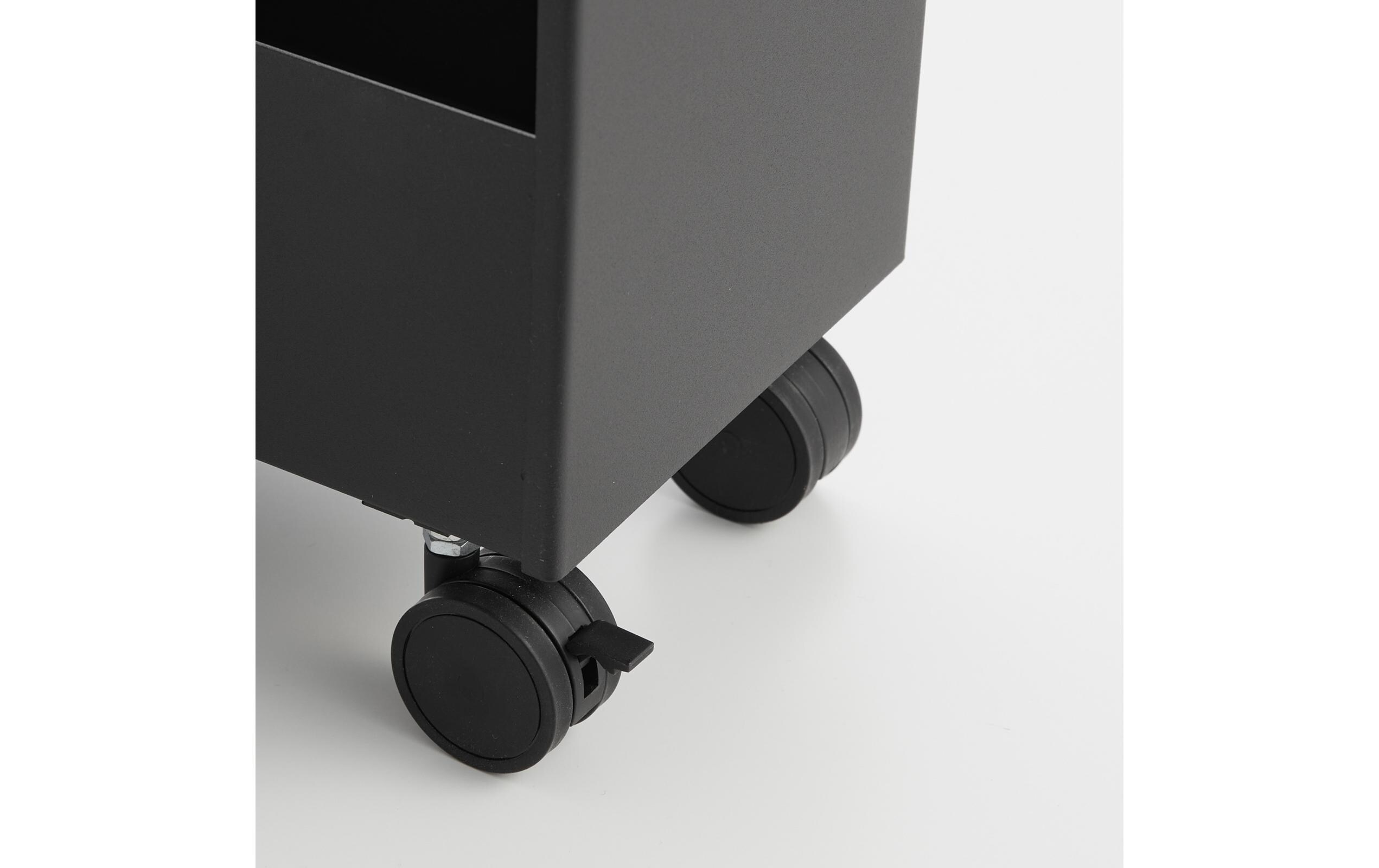 Yamazaki Küchenwagen Tower 48 x 80.5 cm, Schwarz
