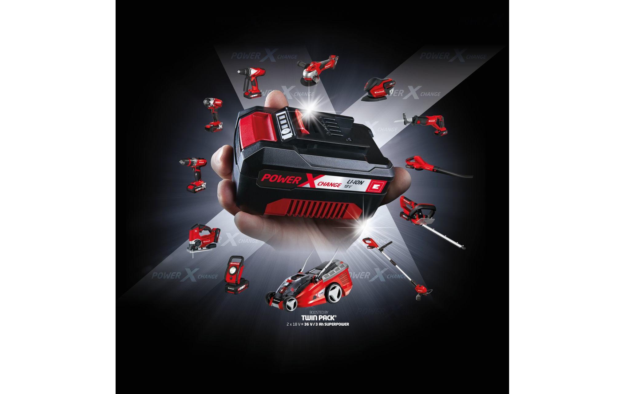 Einhell Akku-Fugenreiniger GE-CC 18 Li – Kit