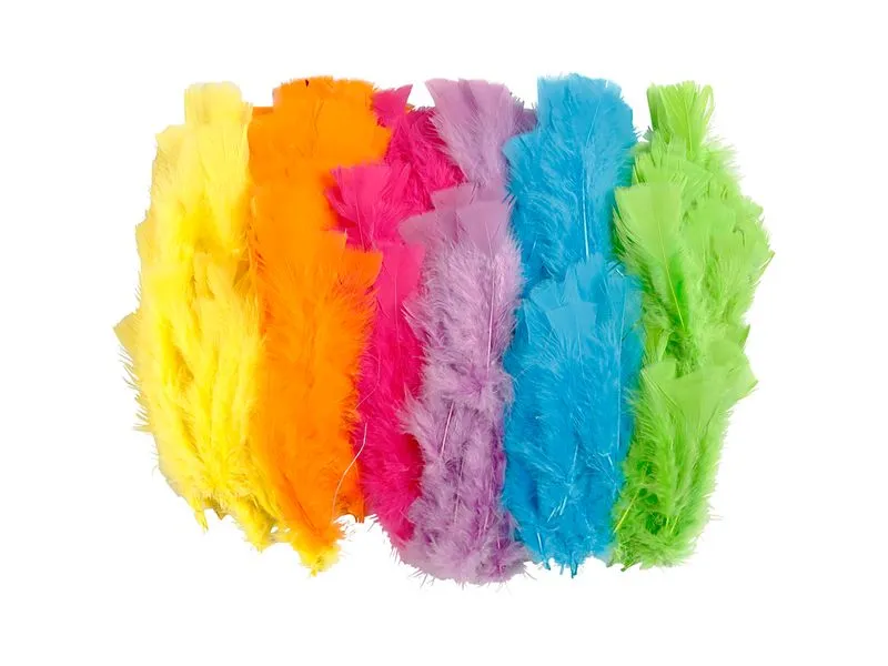 Creativ Company Federn 11-17 cm, Assortiert, 144 Bündel Creativ Company Federn 11-17 cm, Assortiert, 144 Bündel
