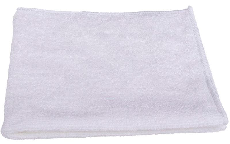 Edi Baur Mikrofaser-Reinigungstuch Black and White 5 Stück, Weiss