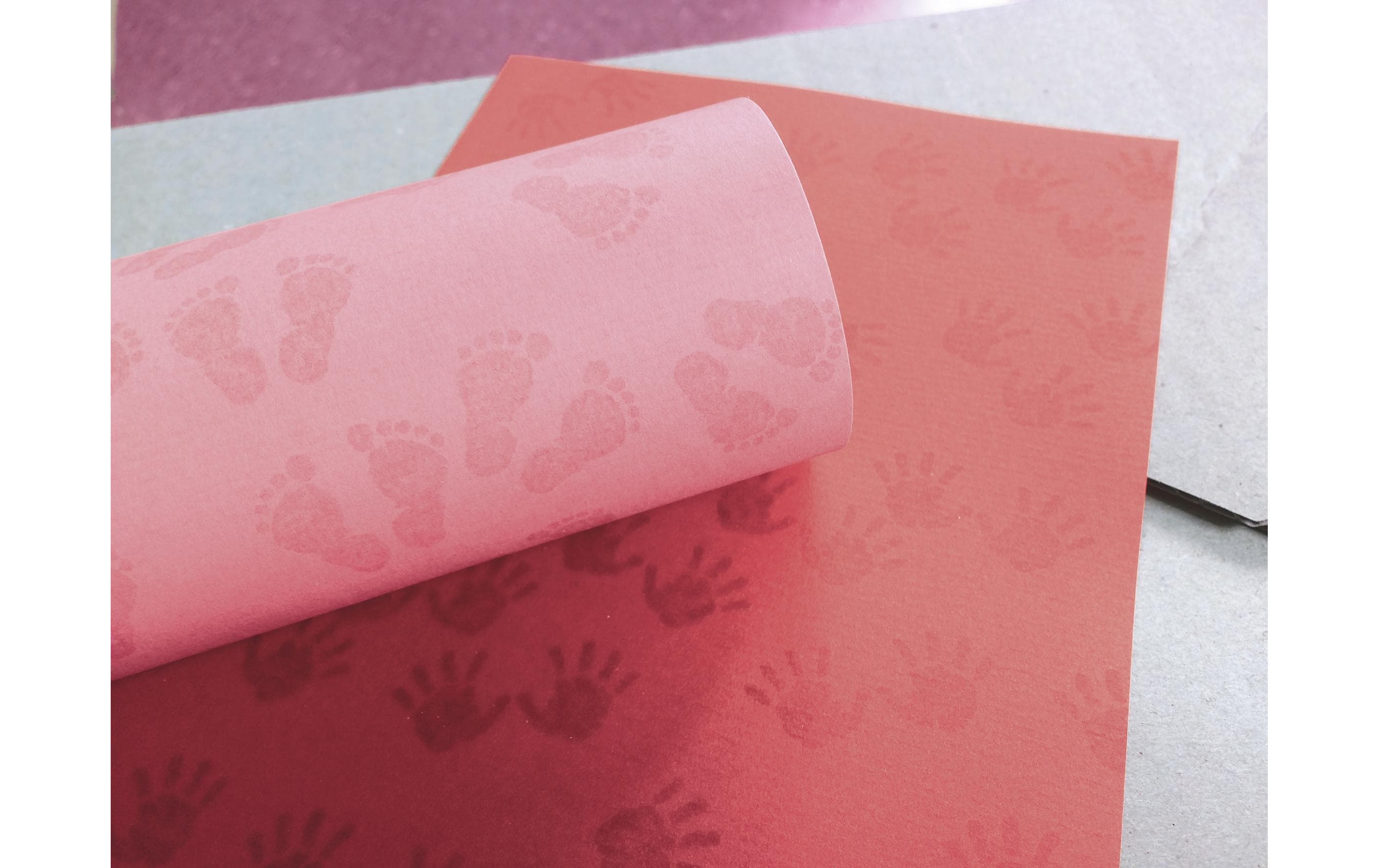 Heyda Stempel Footsteps 1 Stück