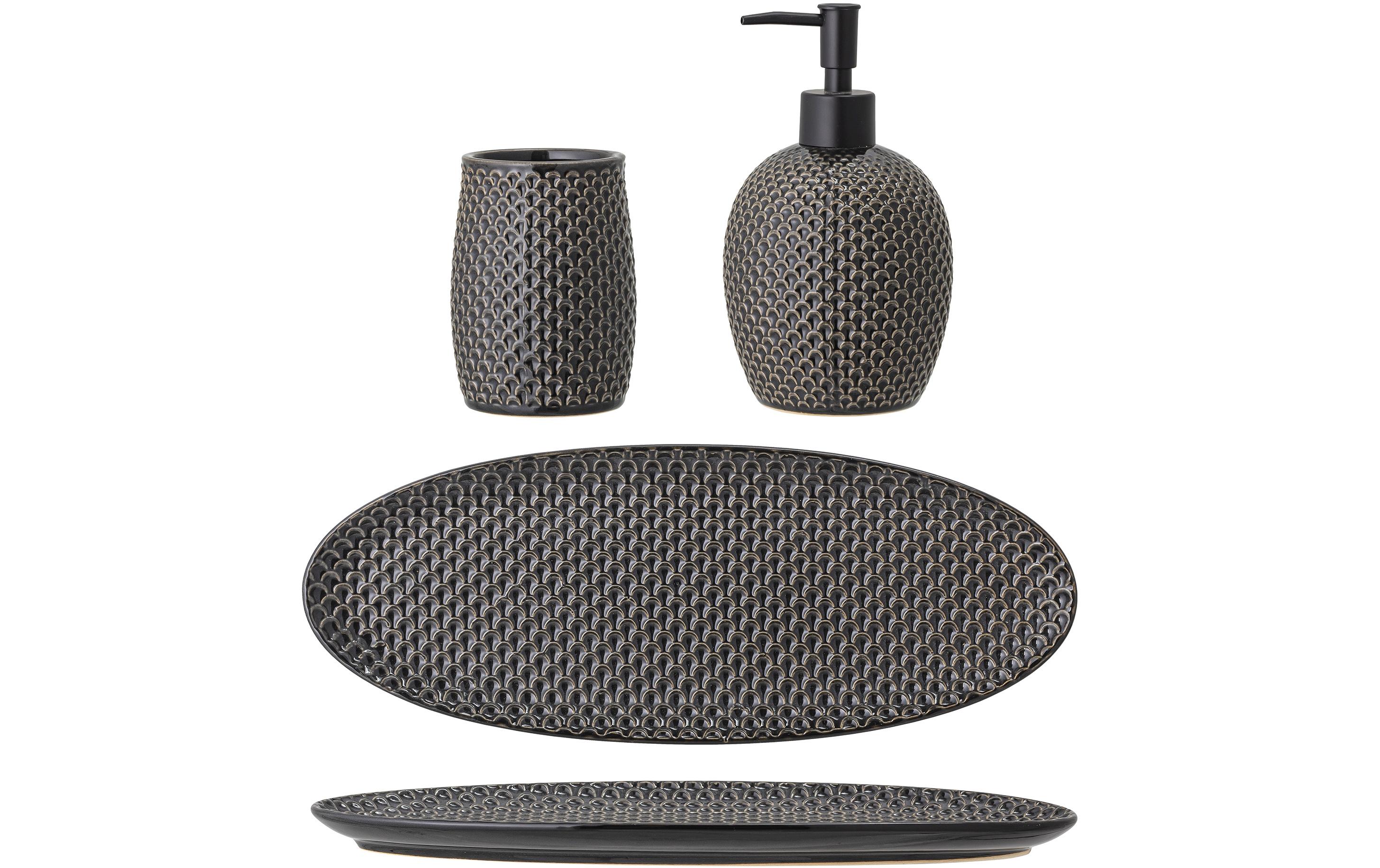 Bloomingville Seifenspender Hrin 3er Set, Anthrazit Bloomingville Seifenspender Hrin 3er Set, Anthrazit