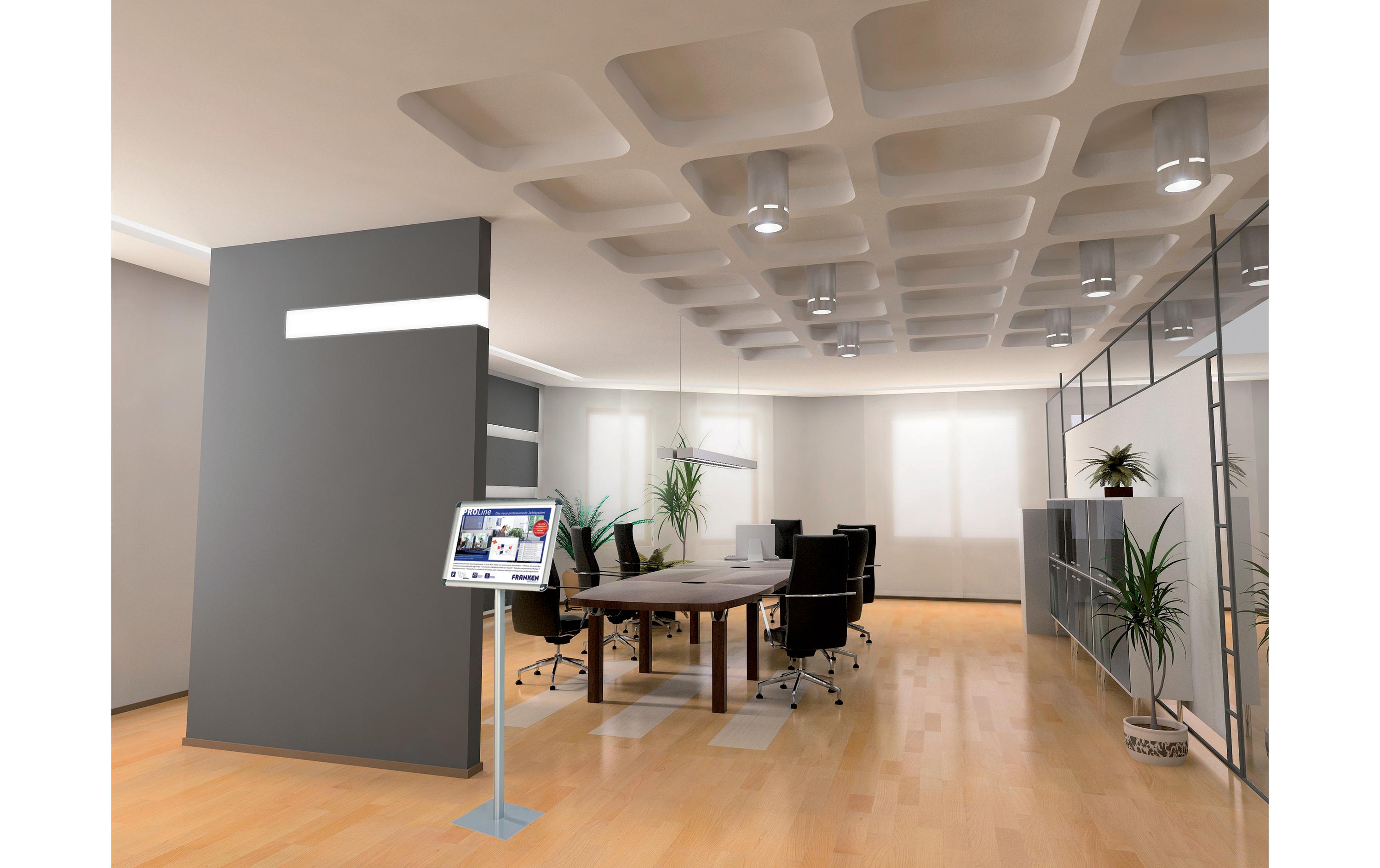 Franken Prospektständer Standard 120 cm, A3, Querformat