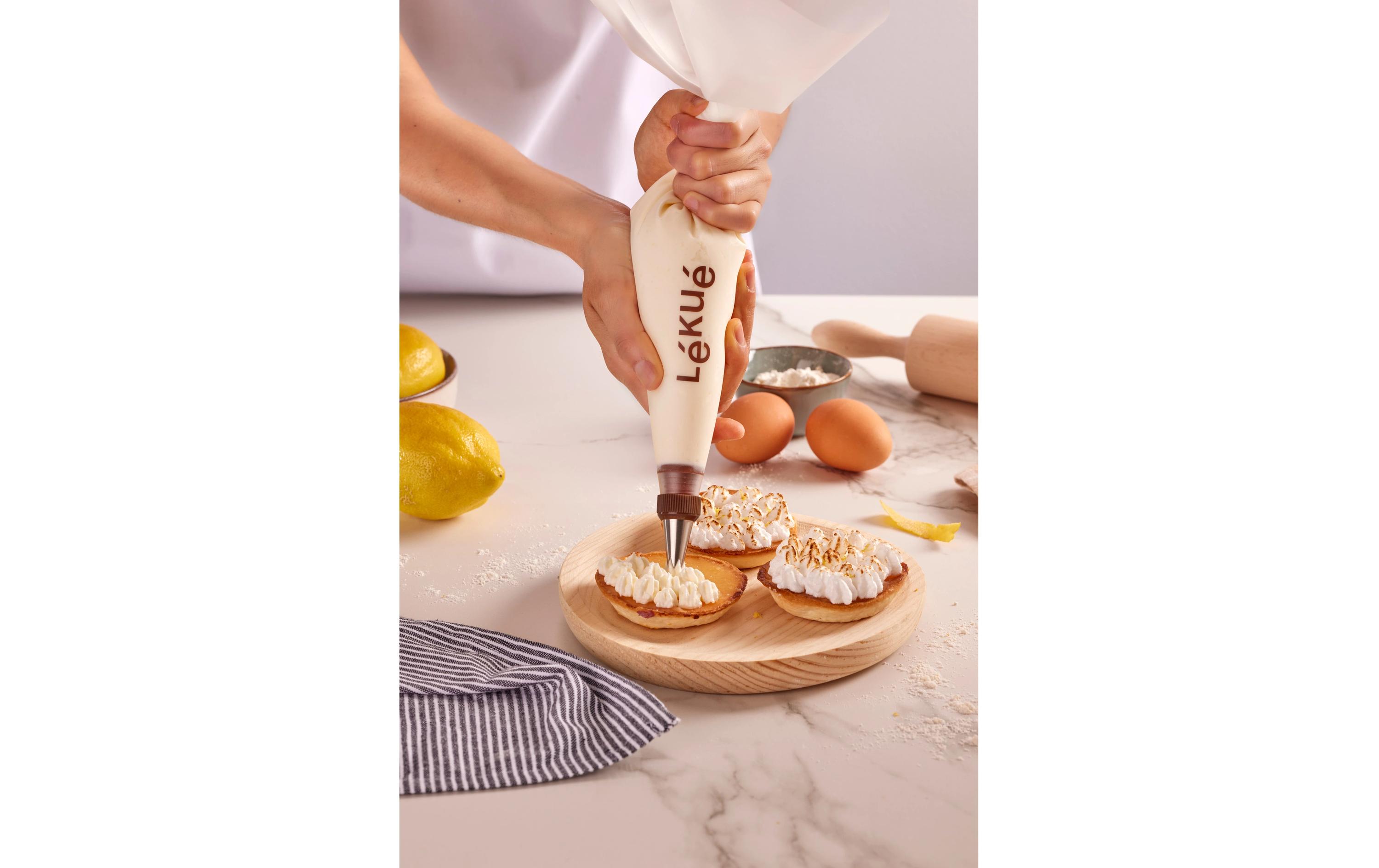 Lékué Spritzbeutel-Set mit 3 Düsen