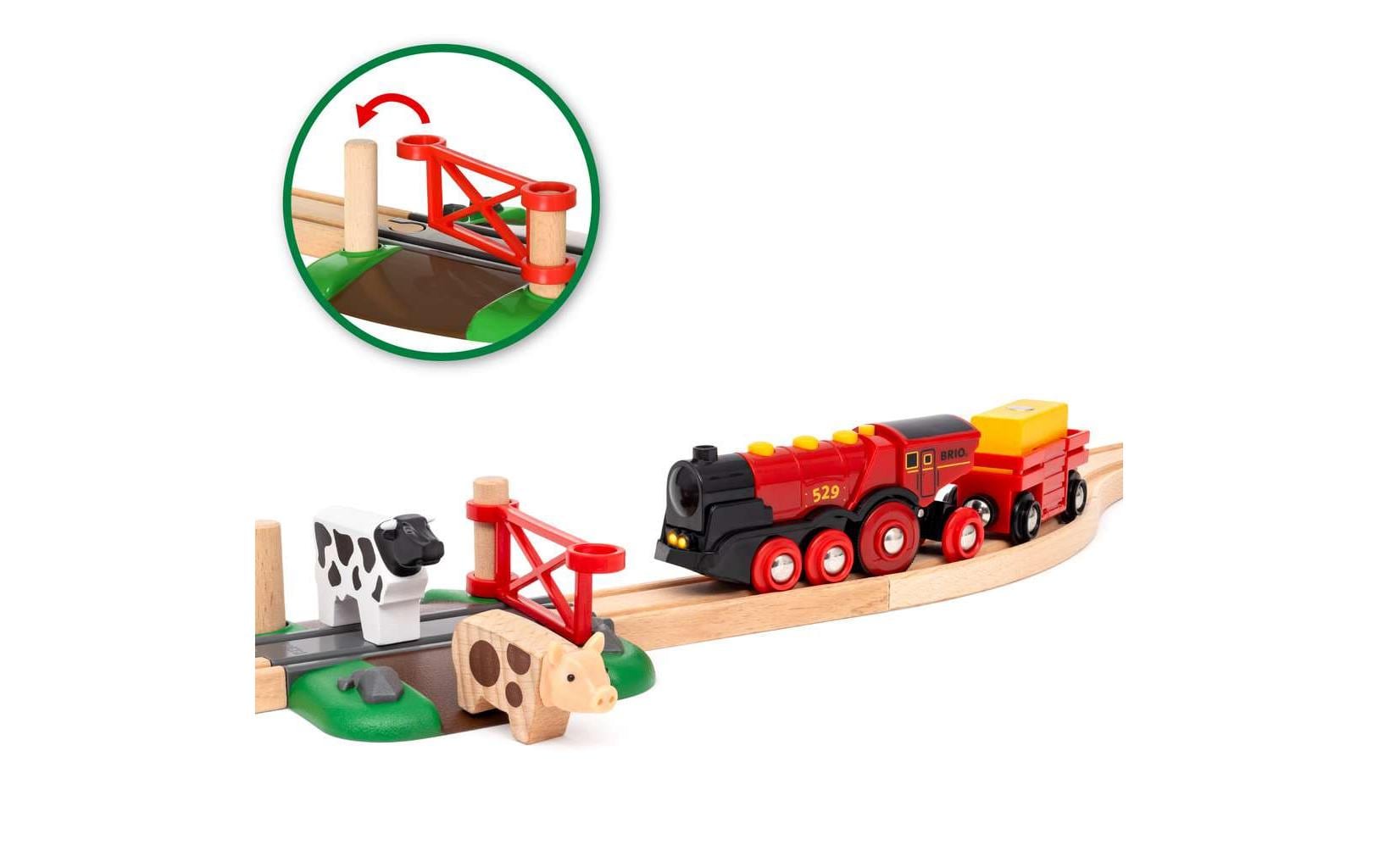 BRIO BRIO World Mighty Red Train Set