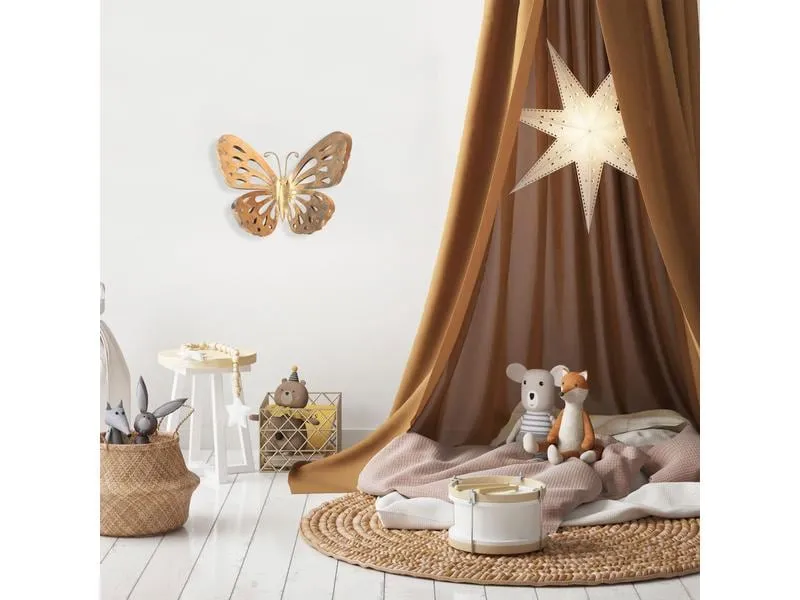 Wallxpert Wanddekoration Schmetterling 32 x 29 cm Wallxpert Wanddekoration Schmetterling 32 x 29 cm