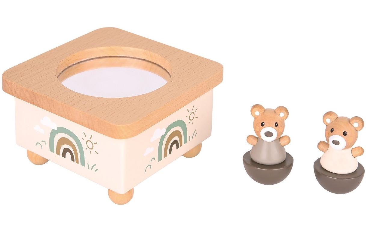 Spielba Holzspielwaren Musikspieldose Bär