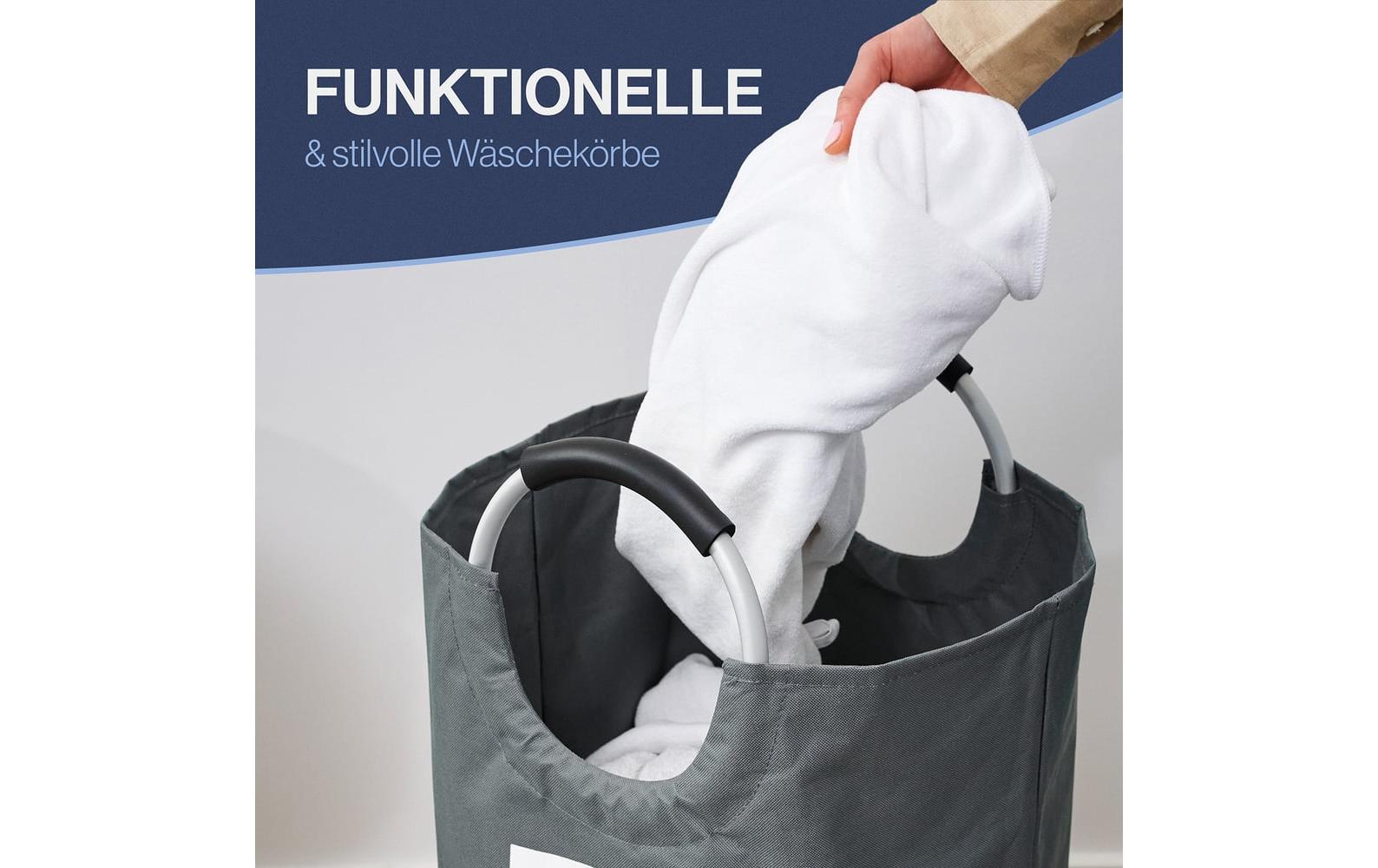 Wellenborg Wäschesack 82 l Dunkelgrau