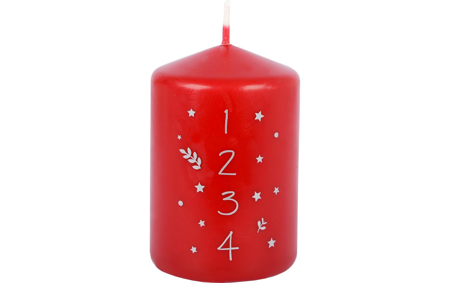 müller Kerzen Weihnachtskerze Advent, Rot