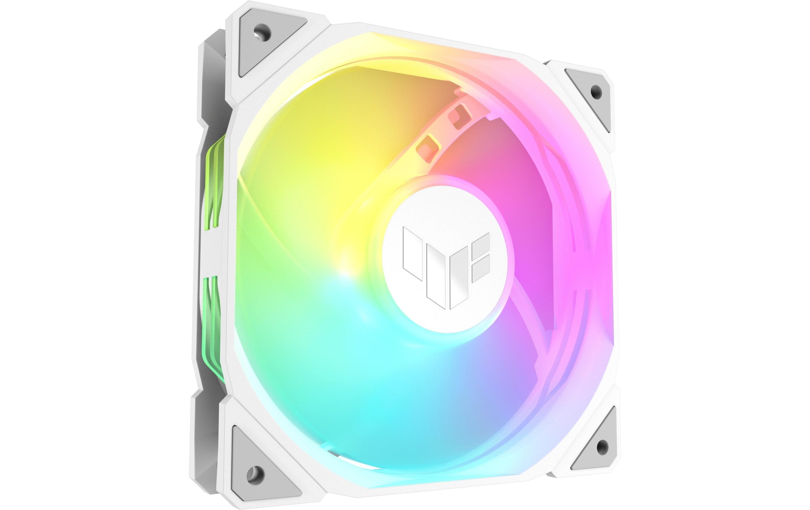 ASUS PC-Lüfter TUF GAMING TR120 ARGB Weiss