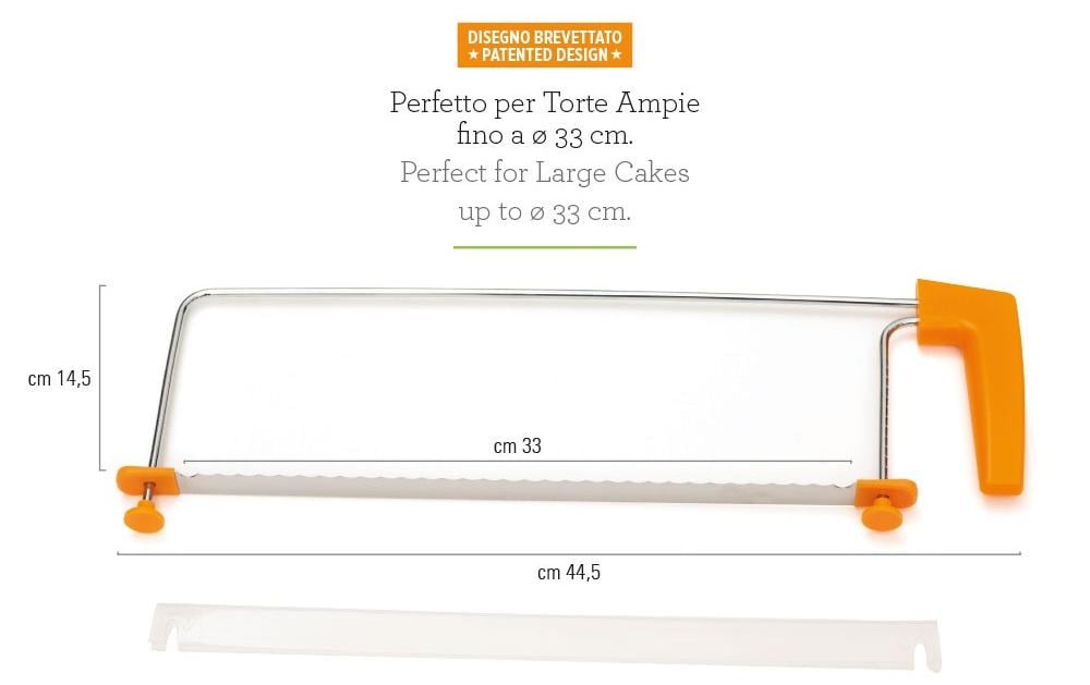 Decora Tortenbodenschneider Silber