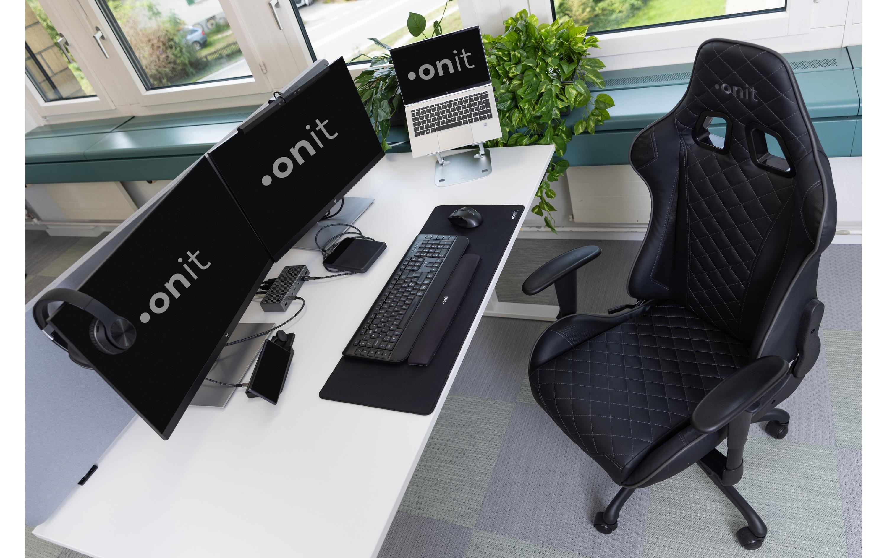 onit Handgelenkauflage ERGO Premium Schwarz