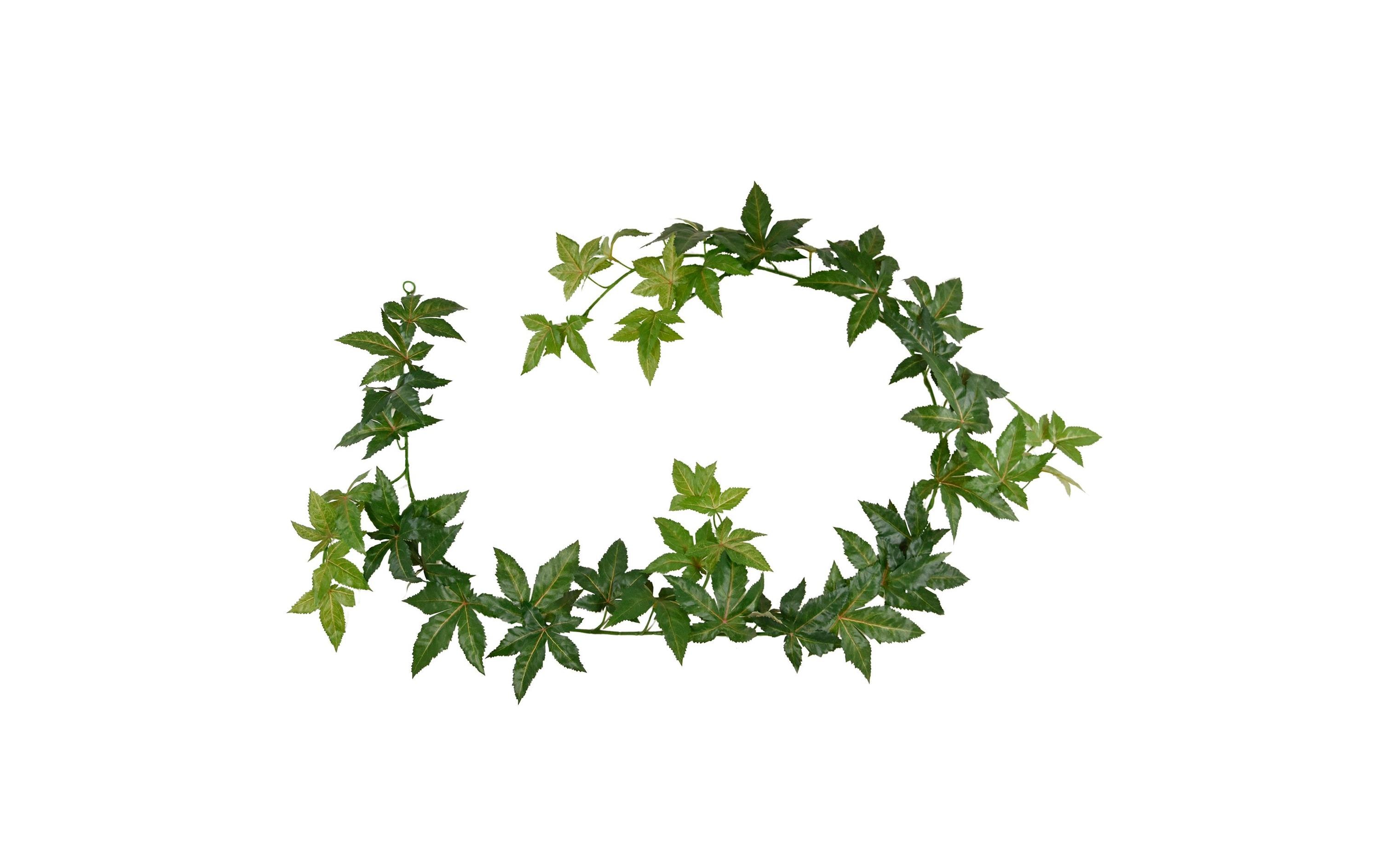 Botanic-Haus Kunstpflanze Ahorn Girlande Grün, 180 cm