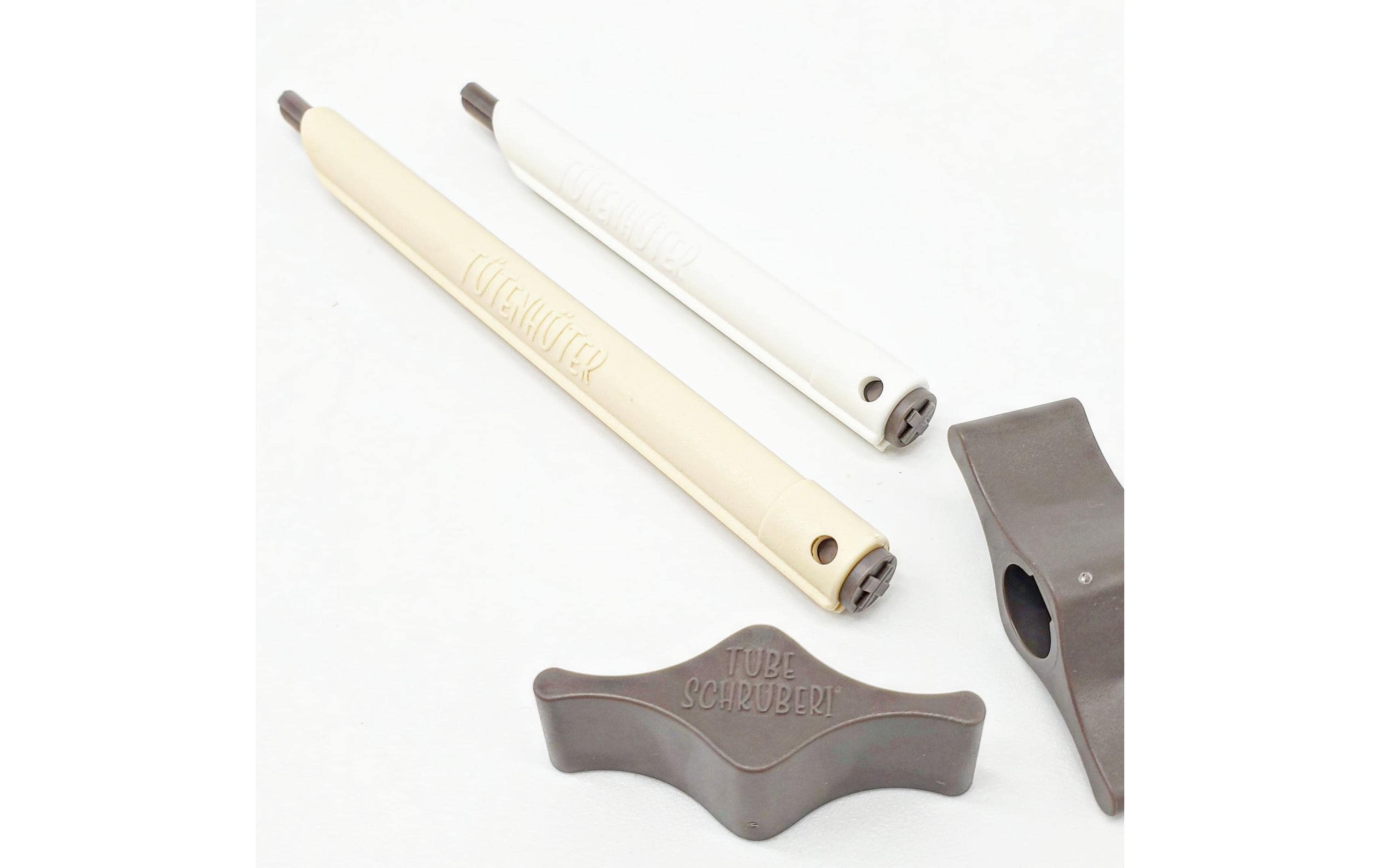 böörds Tubeschruberi 3 Stück, Beige/Weiss