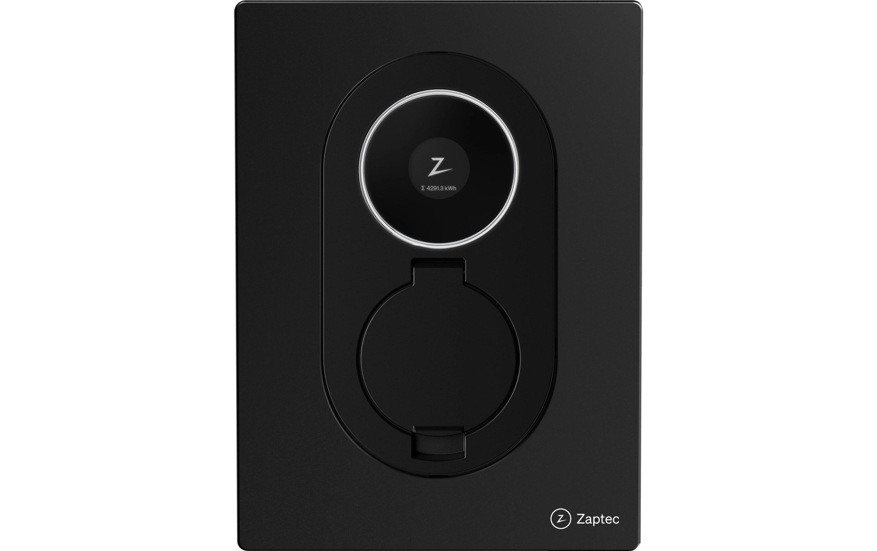 Zaptec Ladestation GO 2 Asphalt Black