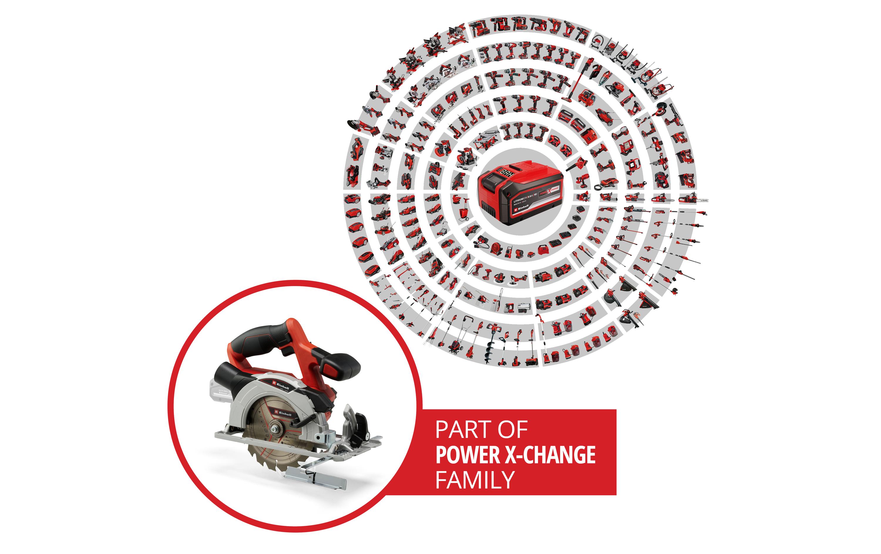 Einhell Akku-Handkreissäge TE-CS 18/150 Li-Solo